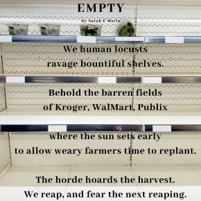 Empty – A Coronavirus Poem